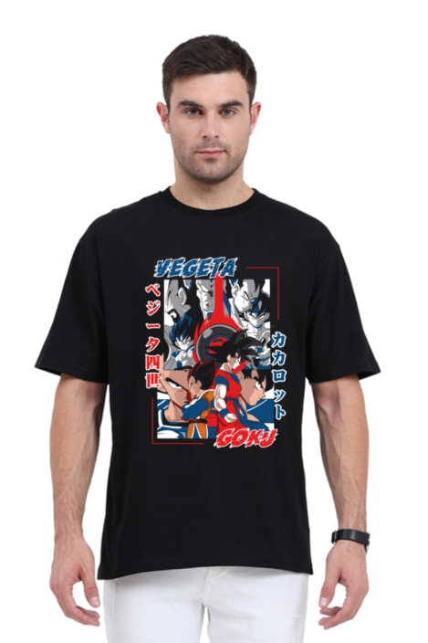 Vegeta Oversized T-Shirt: Unleash Your Saiyan Power in Style! - Image 3