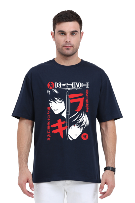 Death Note Inspired Oversized T-Shirt: Write Your Own Destiny in Style! - Image 2