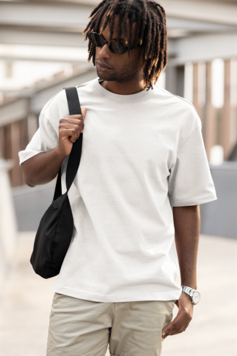 White Plain Oversized T-shirt