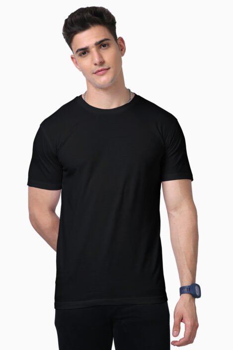 Black Supima Cotton T-shirt