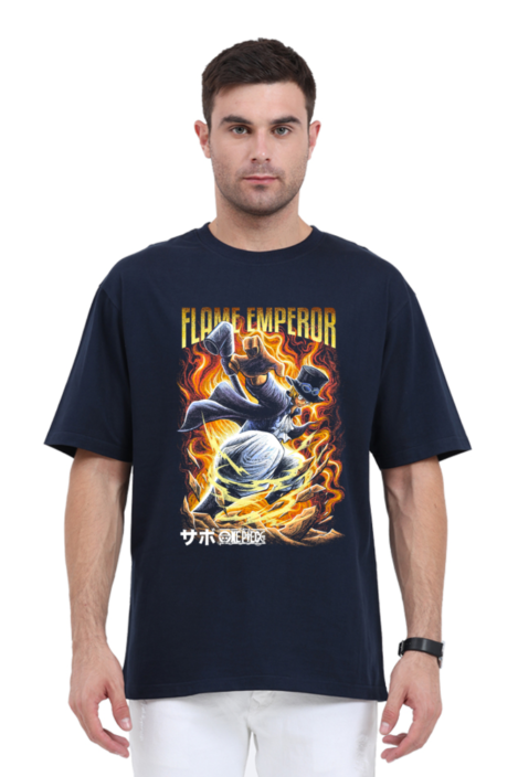 Flame Emperor Oversized T-Shirt - Image 3