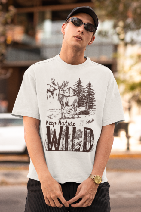 Keep Nature Wild Oversized T-shirt