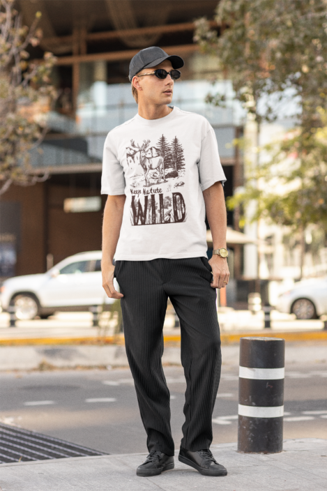 Keep Nature Wild Oversized T-shirt - Image 2