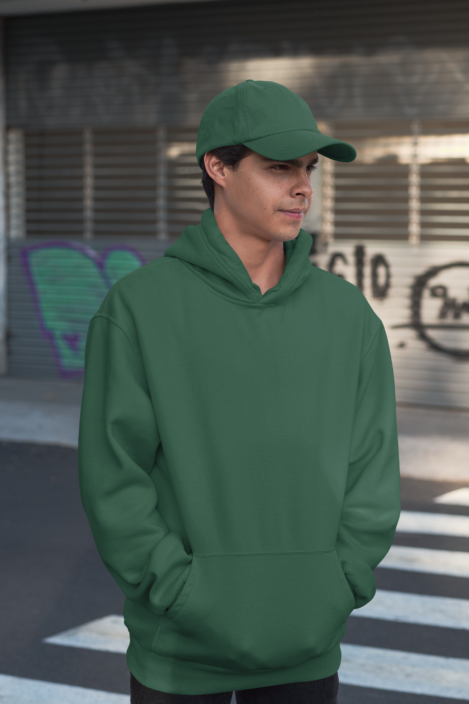 Oversized Hoodie Green