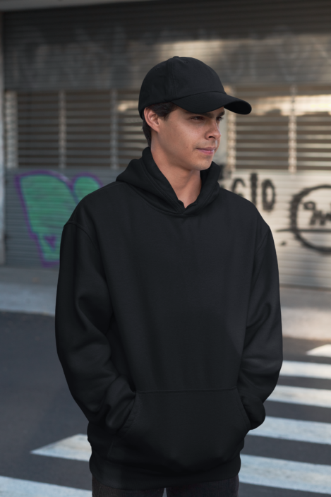 Oversized Hoodie Black