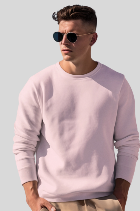 Sweatshirt Light Baby Pink