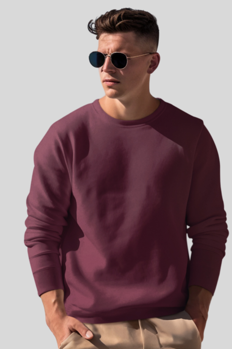 Sweatshirt Maroon