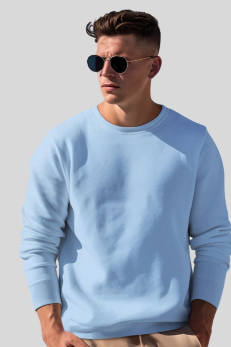 Sweatshirt Baby Blue