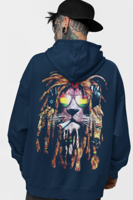 Brocode24x7.in Funkey Lion Hoodie